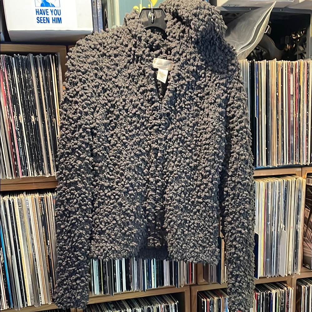 Cozy Gray Textured Women's Sweater